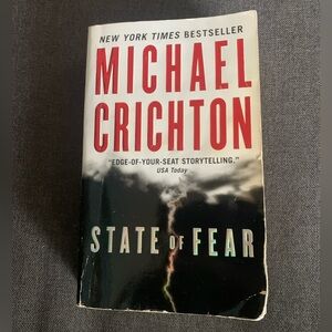 New York Times Bestseller Michael Crichton ‘State Of Fear’